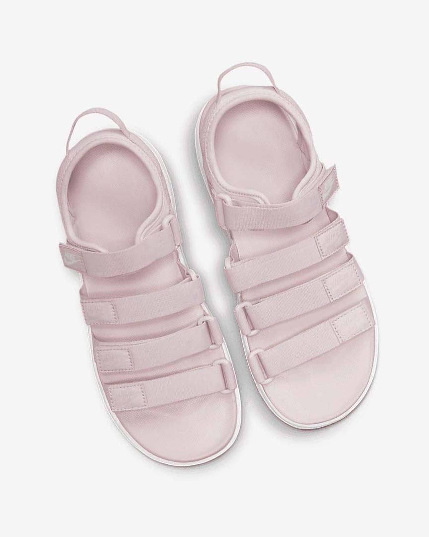 Rose / Pink / White Nike Icon Classic Women's Sandals | CA_5481