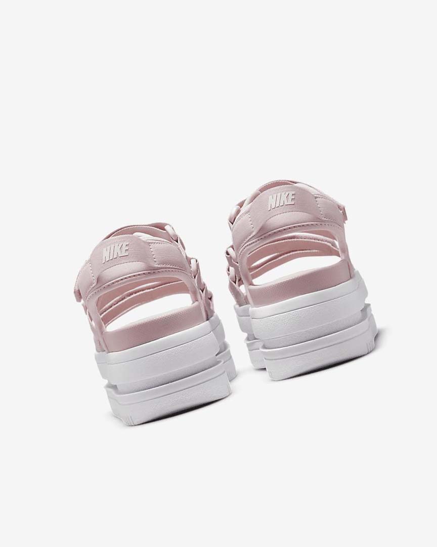 Rose / Pink / White Nike Icon Classic Women's Sandals | CA_5481