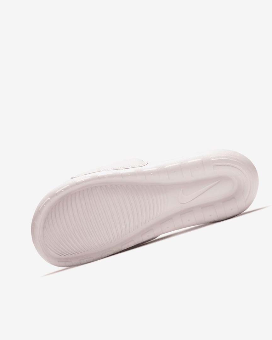 Rose / Rose / Metal Silver Nike Victori One Women's Slides | CA_2501