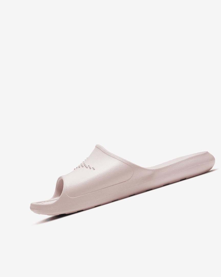 Rose / Rose / White Nike Victori One Women\'s Slides | CA_4879