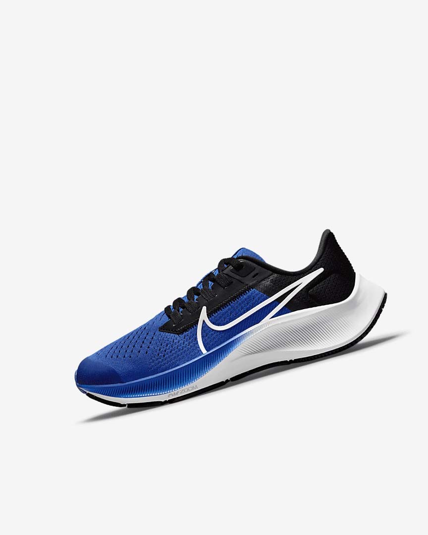 Royal / Black / White Nike Air Zoom Pegasus 38 Girls\' Running Shoes | CA_2883