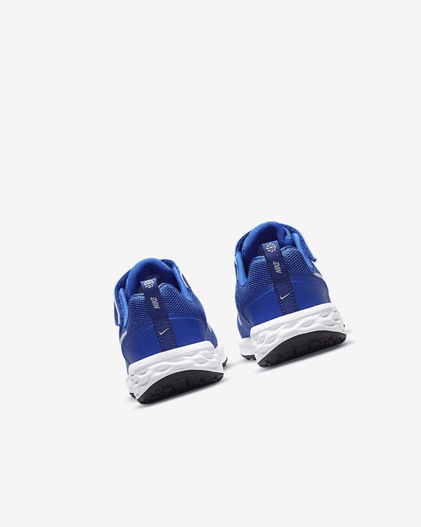 Royal / Black / White Nike Revolution 6 Girls' Running Shoes | CA_2333