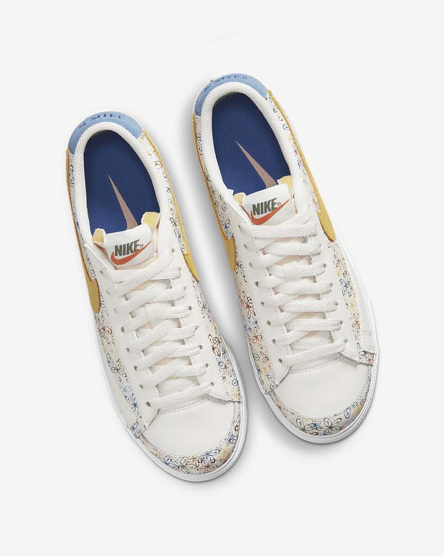 Royal / Blue Nike Blazer Low Platform Women's Sneakers | CA_2724
