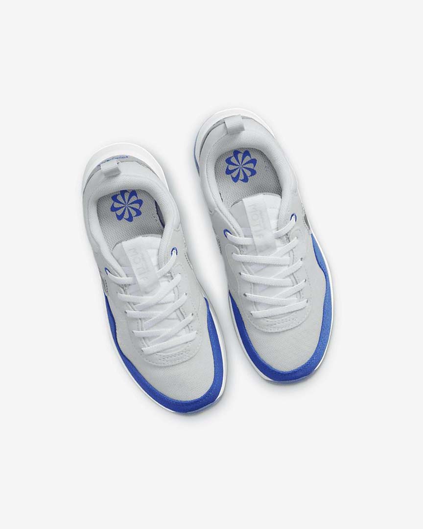 Royal / Grey / Black Nike Air Max Motif Girls' Shoes | CA_1120