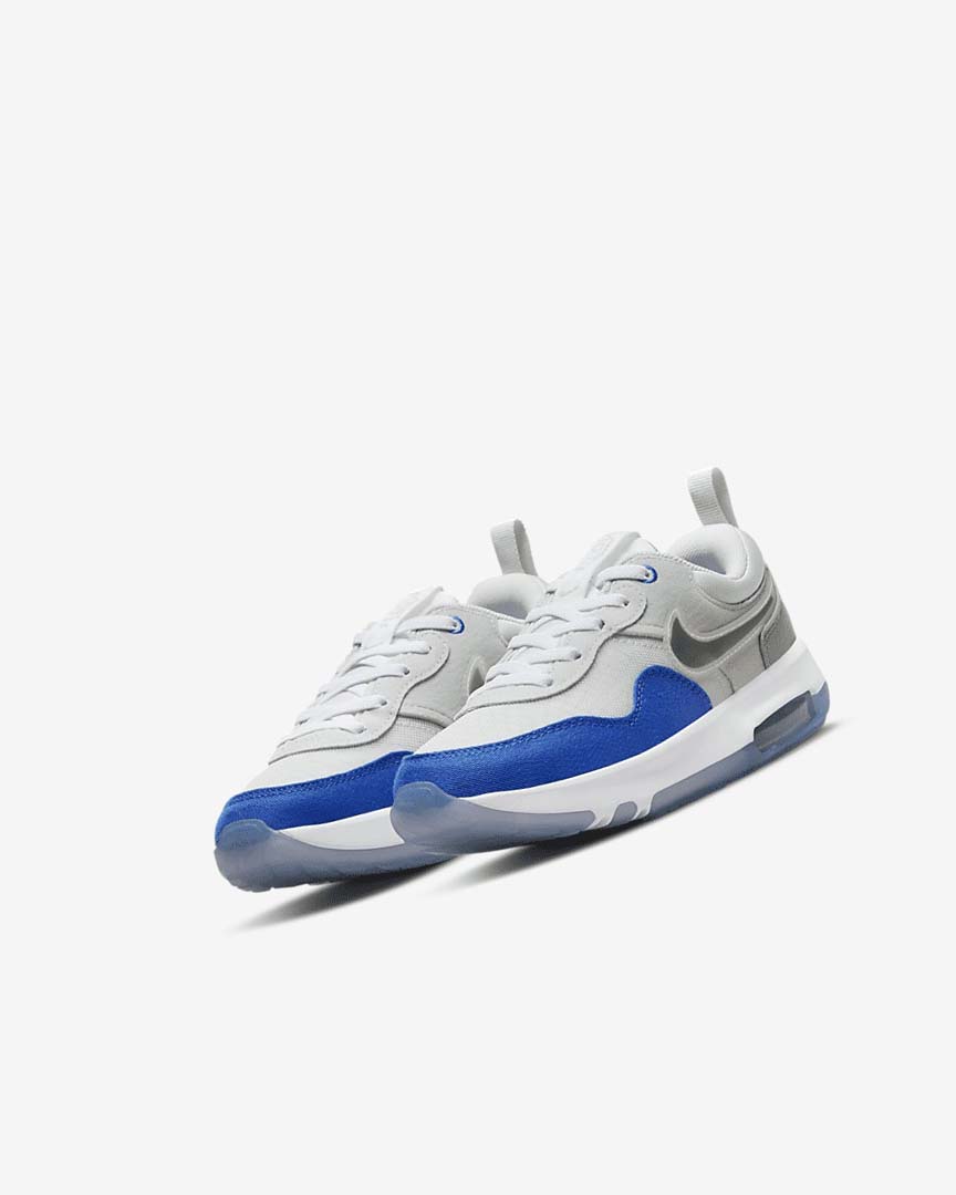 Royal / Grey / Black Nike Air Max Motif Girls' Shoes | CA_1120
