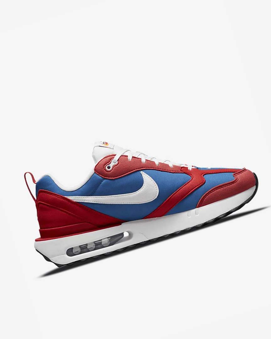 Royal / Red / Light Beige / White Nike Air Max Dawn Men's Sneakers | CA_2532