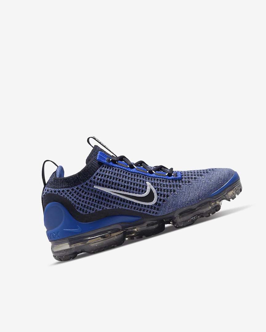 Royal / White / Dark Grey / Black Nike Air VaporMax 2021 FK Girls' Sneakers | CA_4644