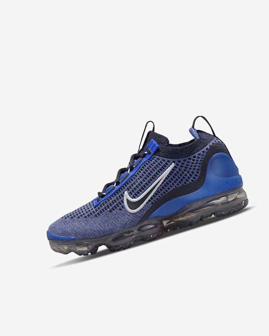 Royal / White / Dark Grey / Black Nike Air VaporMax 2021 FK Girls\' Sneakers | CA_4644