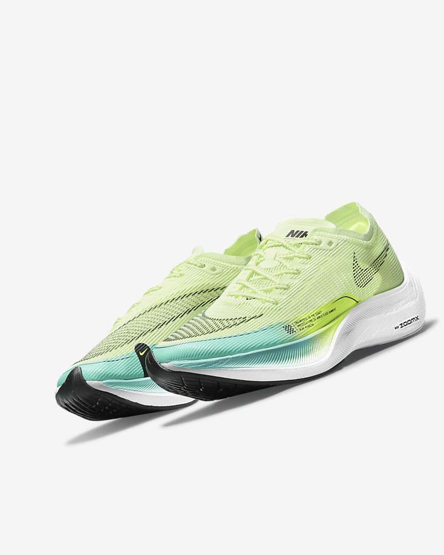 Turquoise / Black Nike ZoomX Vaporfly Next% 2 Women's Running Shoes | CA_1112