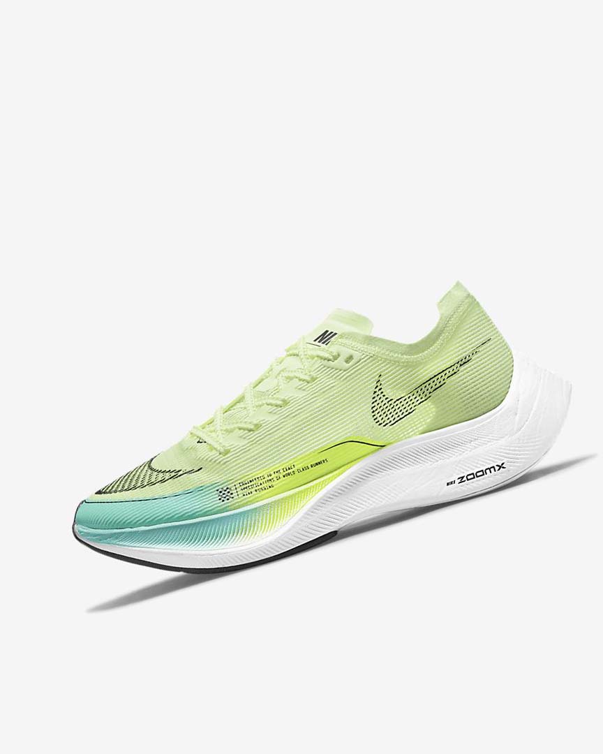 Turquoise / Black Nike ZoomX Vaporfly Next% 2 Women\'s Running Shoes | CA_1112