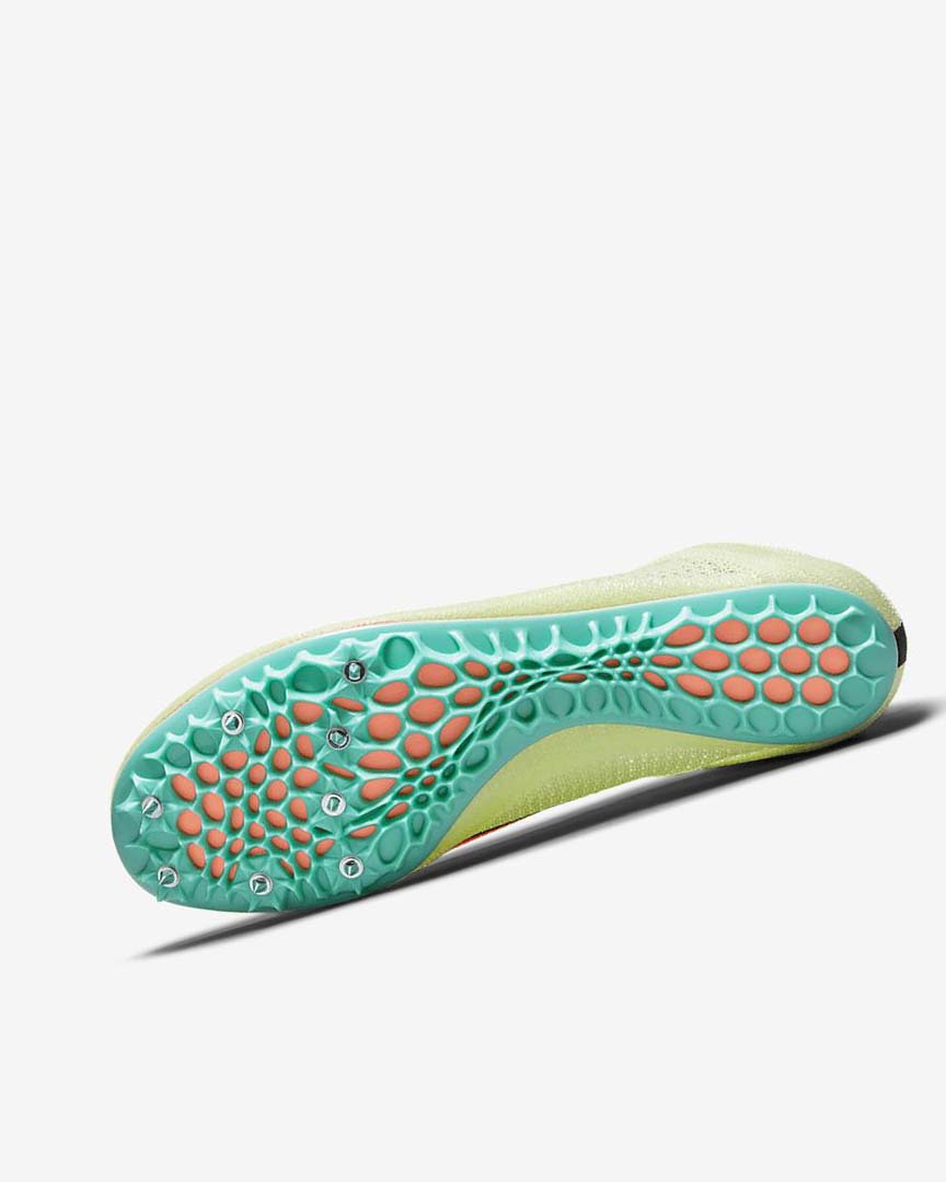 Turquoise / Black / Orange Nike Zoom Superfly Elite 2 Women's Spikes | CA_3062