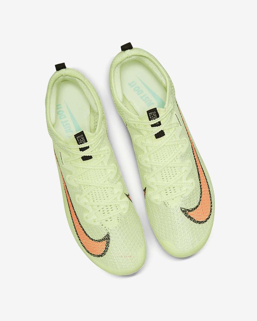Turquoise / Black / Orange Nike Zoom Superfly Elite 2 Women's Spikes | CA_3062