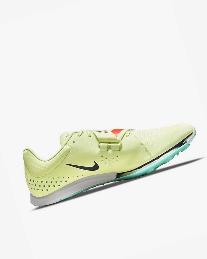Turquoise / Orange Nike Air Zoom LJ Elite Men's Spikes | CA_2750