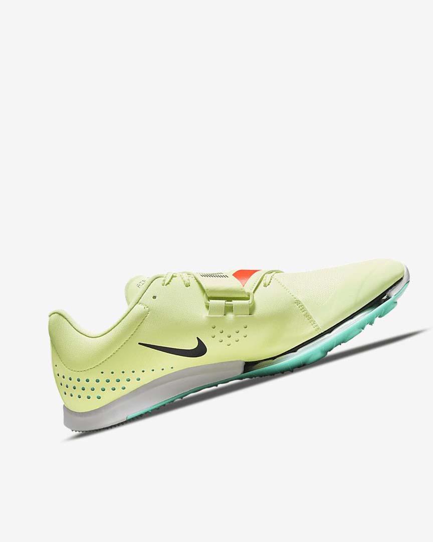 Turquoise / Orange Nike Air Zoom LJ Elite Women's Spikes | CA_5589