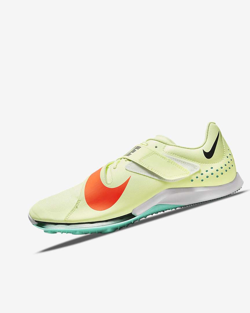 Turquoise / Orange Nike Air Zoom LJ Elite Women\'s Spikes | CA_5589