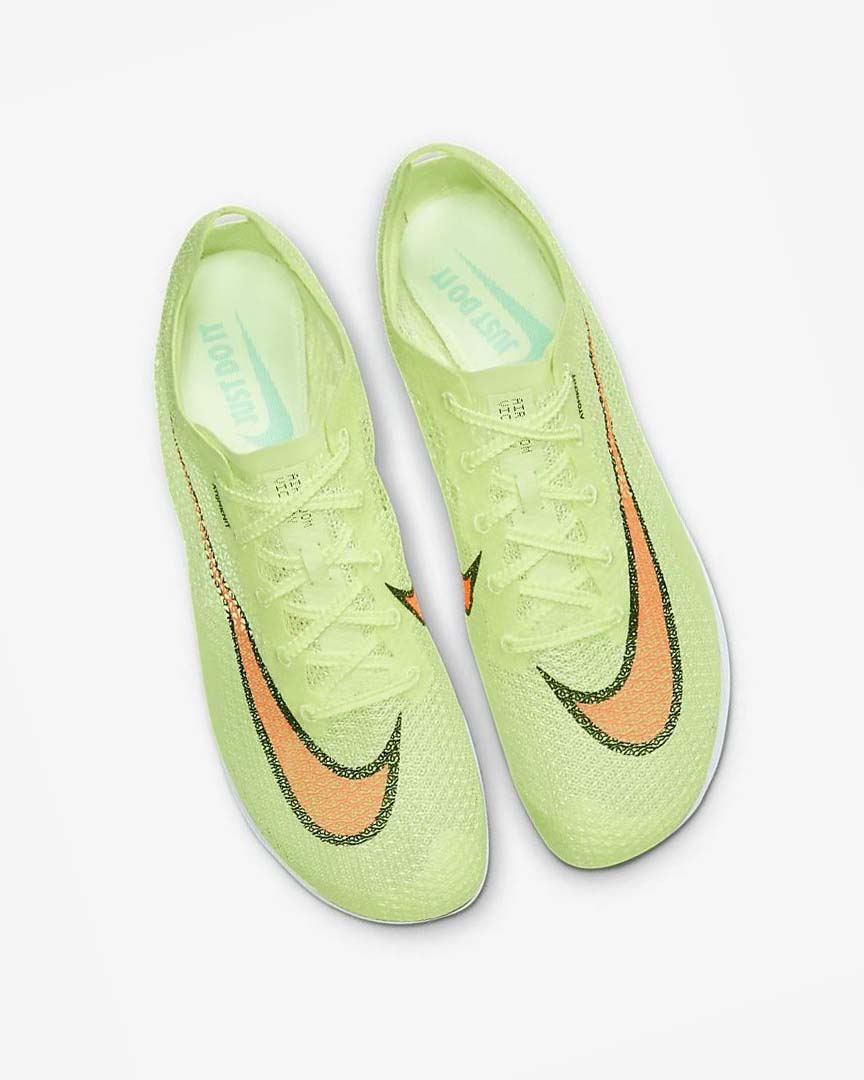 Turquoise / Orange Nike Air Zoom Victory Men's Spikes | CA_5259