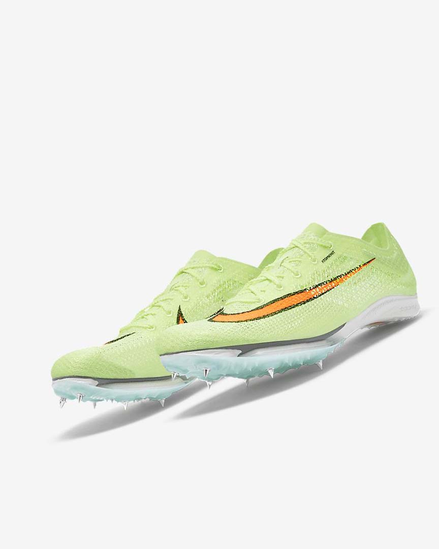 Turquoise / Orange Nike Air Zoom Victory Women's Spikes | CA_5333