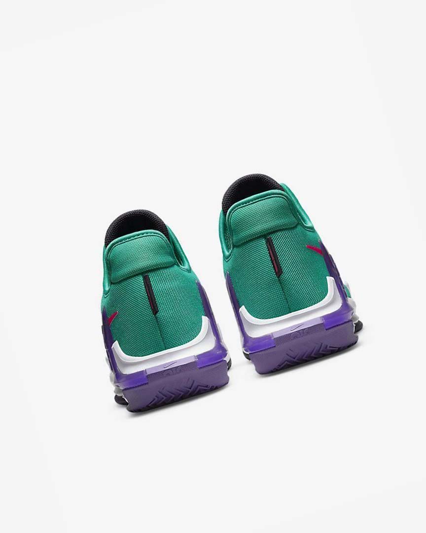 Turquoise / White / Pink Nike LeBron Witness 6 Men's Basketball Shoes | CA_5116