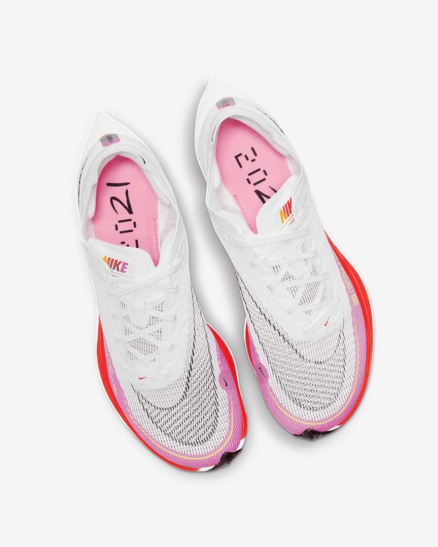 White / Black / Black / Black Nike ZoomX Vaporfly Next% 2 Women's Running Shoes | CA_2843