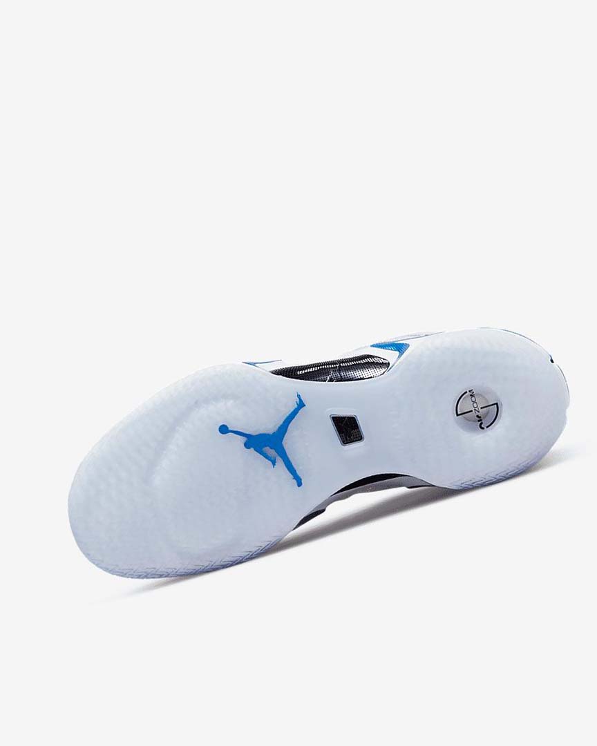 White / Black / Blue Nike Air Jordan XXXVI Men's Basketball Shoes | CA_2964
