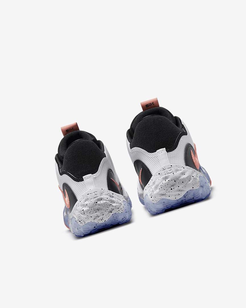 White / Black / Blue / Red Nike PG 6 Women's Basketball Shoes | CA_5087