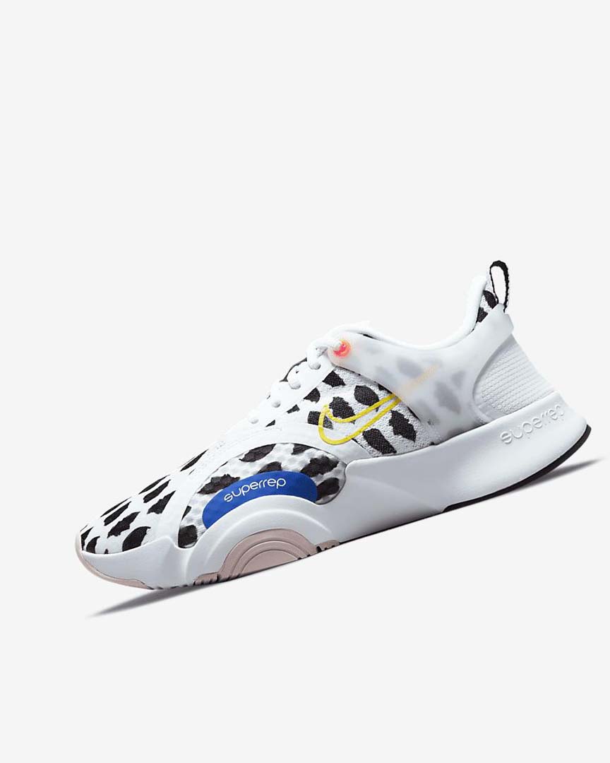 White / Black / Blue / Yellow Nike SuperRep Go 2 Women\'s Training Shoes | CA_2576