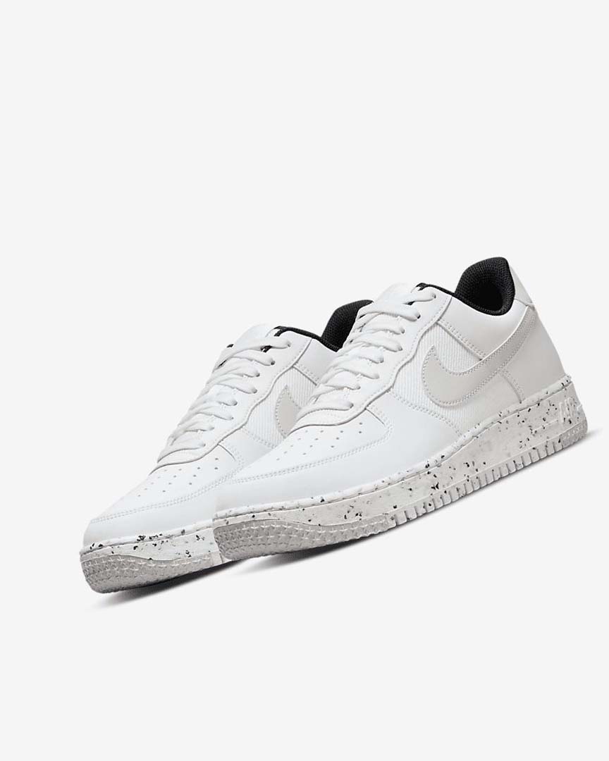 White / Black / Light Beige Nike Air Force 1 Crater Next Nature Men's Sneakers | CA_4544