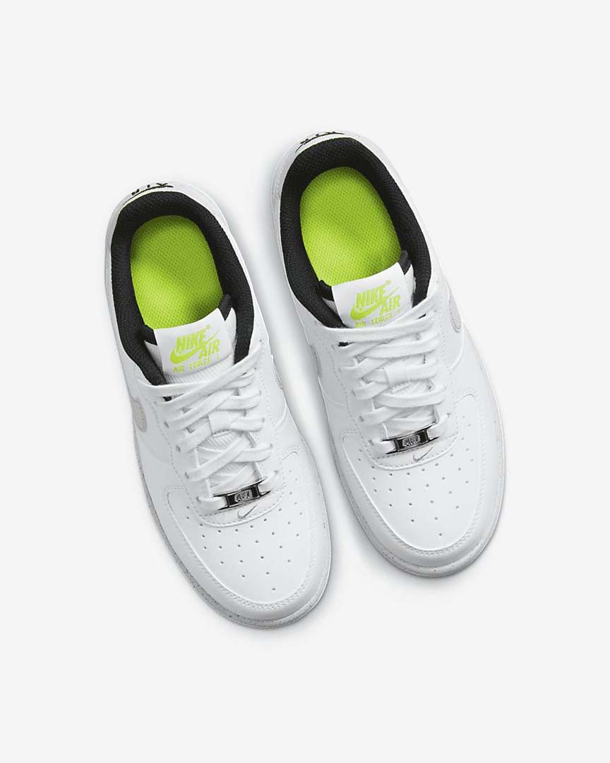 White / Black / Light Beige Nike Air Force 1 Crater Next Nature Boys' Sneakers | CA_4994