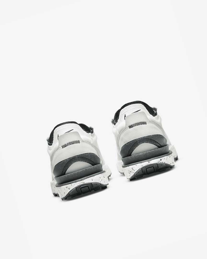 White / Black / Light Beige Nike Waffle One Crater Men's Sneakers | CA_5184