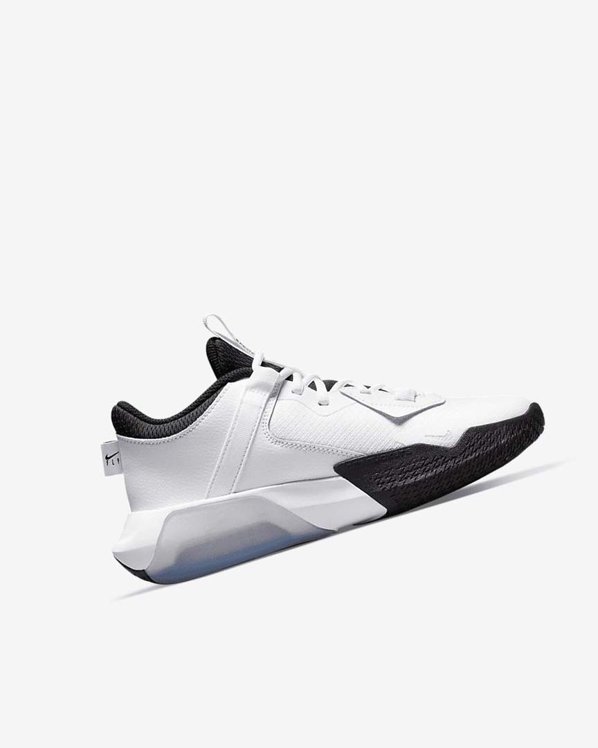 White / Black / Metal Gold Nike Air Zoom Crossover Boys' Basketball Shoes | CA_3003