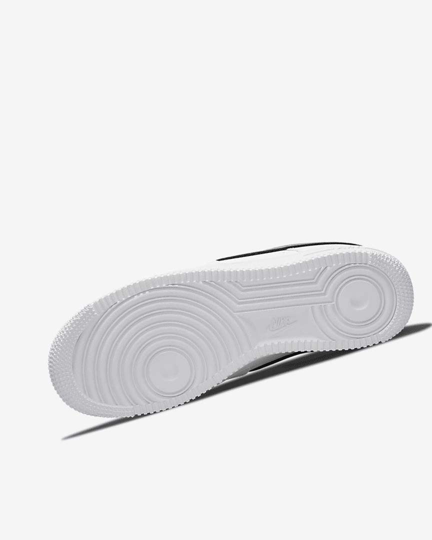 White / Black / Metal Silver Nike Air Force 1 '07 Essential Women's Sneakers | CA_4900