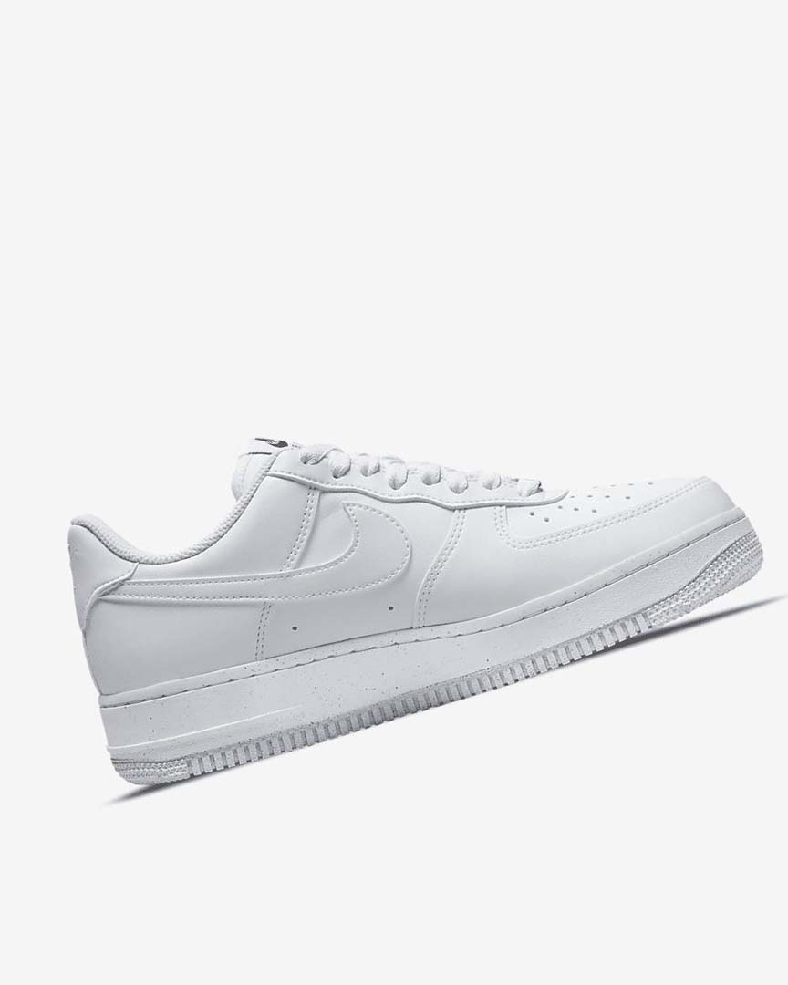 White / Black / Metal Silver / White Nike Air Force 1 '07 Next Nature Women's Sneakers | CA_3049