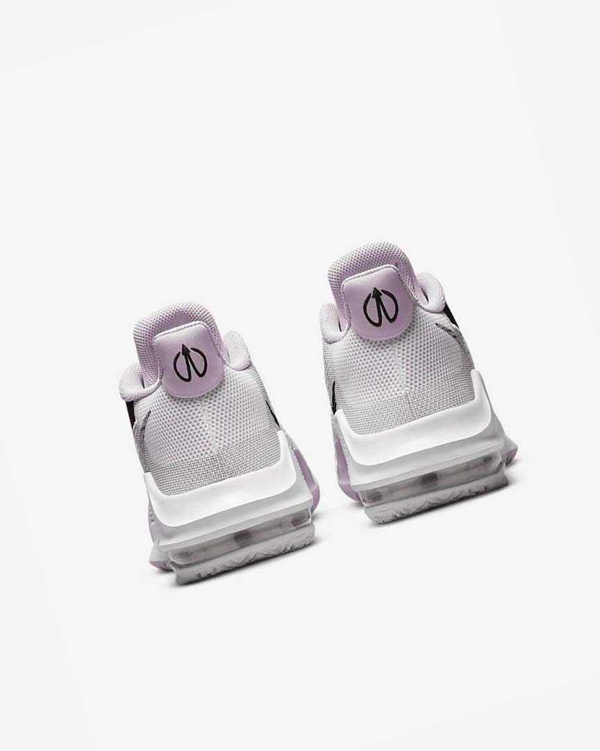 White / Black Nike Air Max Impact 3 Men's Basketball Shoes | CA_2721
