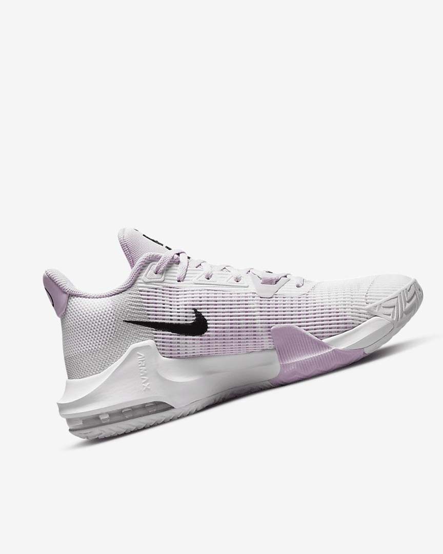 White / Black Nike Air Max Impact 3 Women's Basketball Shoes | CA_4587
