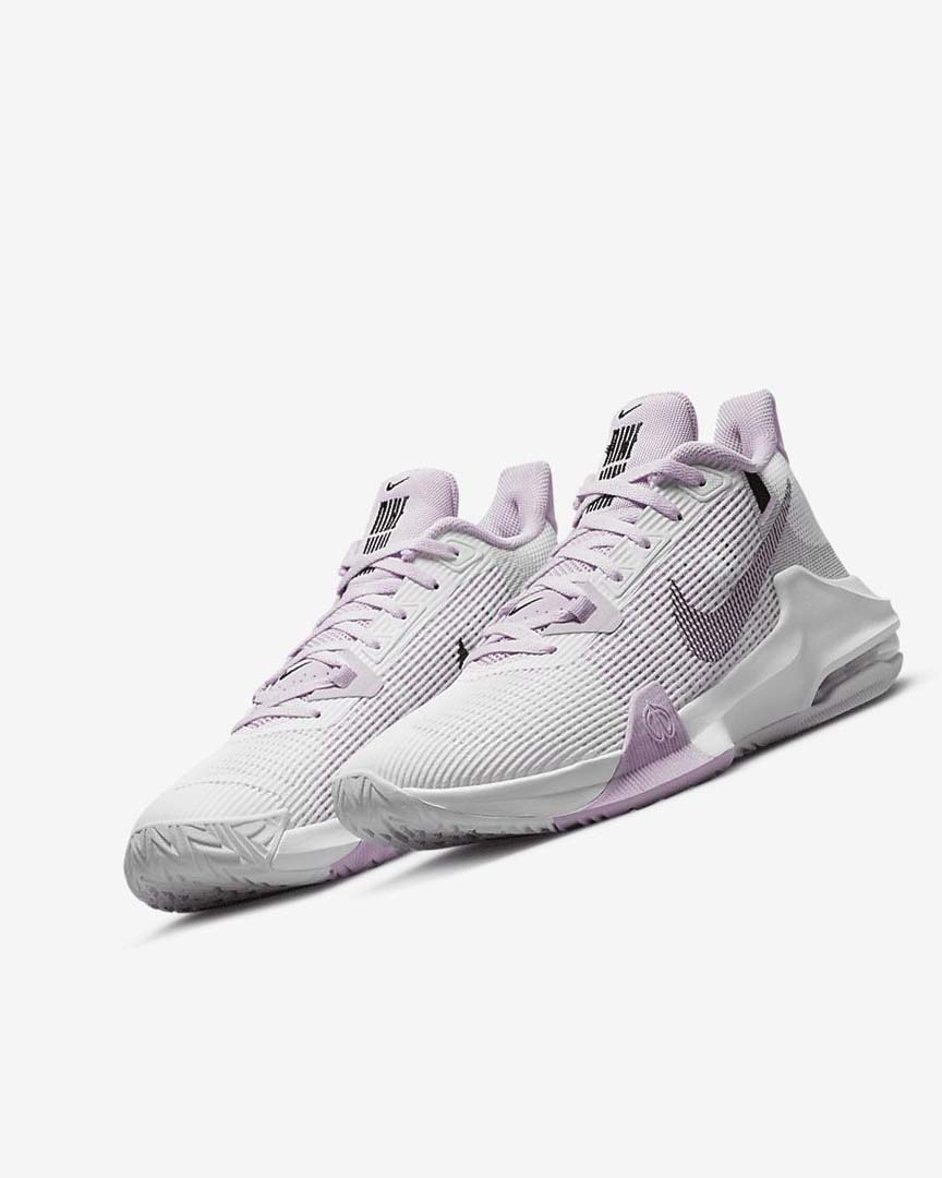 White / Black Nike Air Max Impact 3 Women's Basketball Shoes | CA_4587