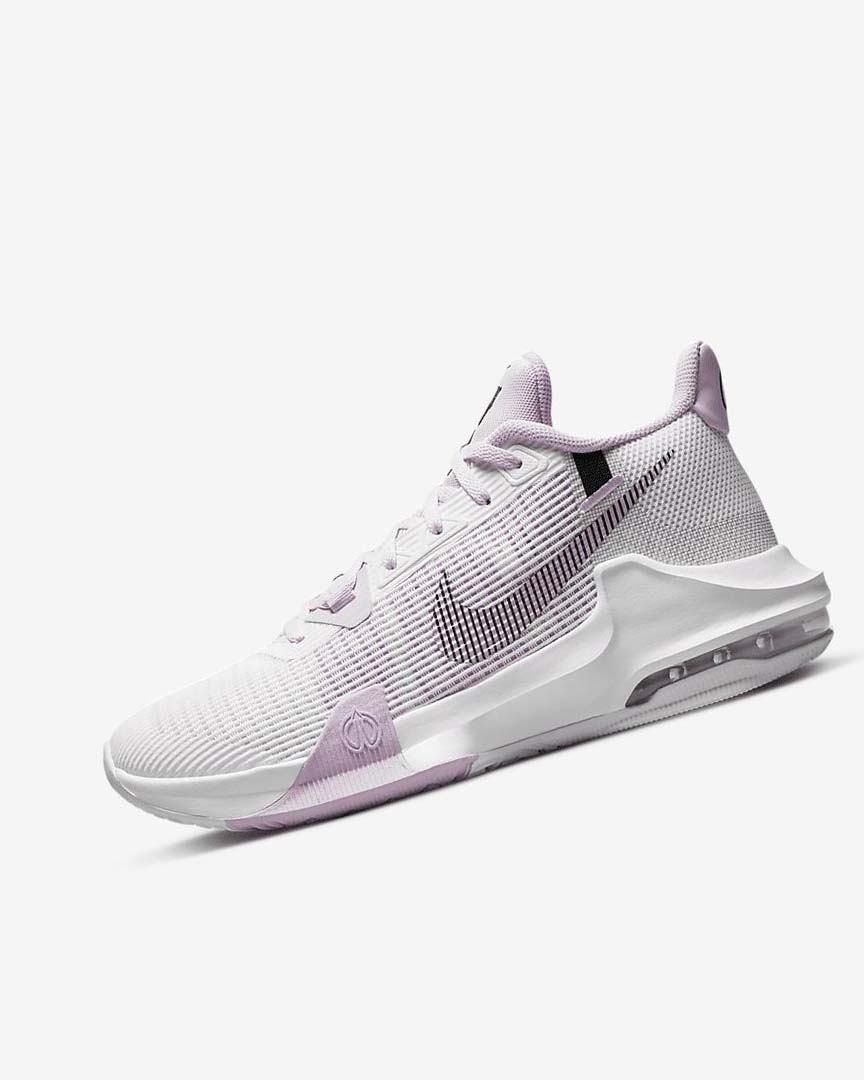 White / Black Nike Air Max Impact 3 Women\'s Basketball Shoes | CA_4587