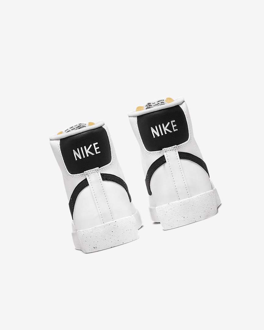 White / Black Nike Blazer Mid '77 Next Nature Women's Sneakers | CA_2590