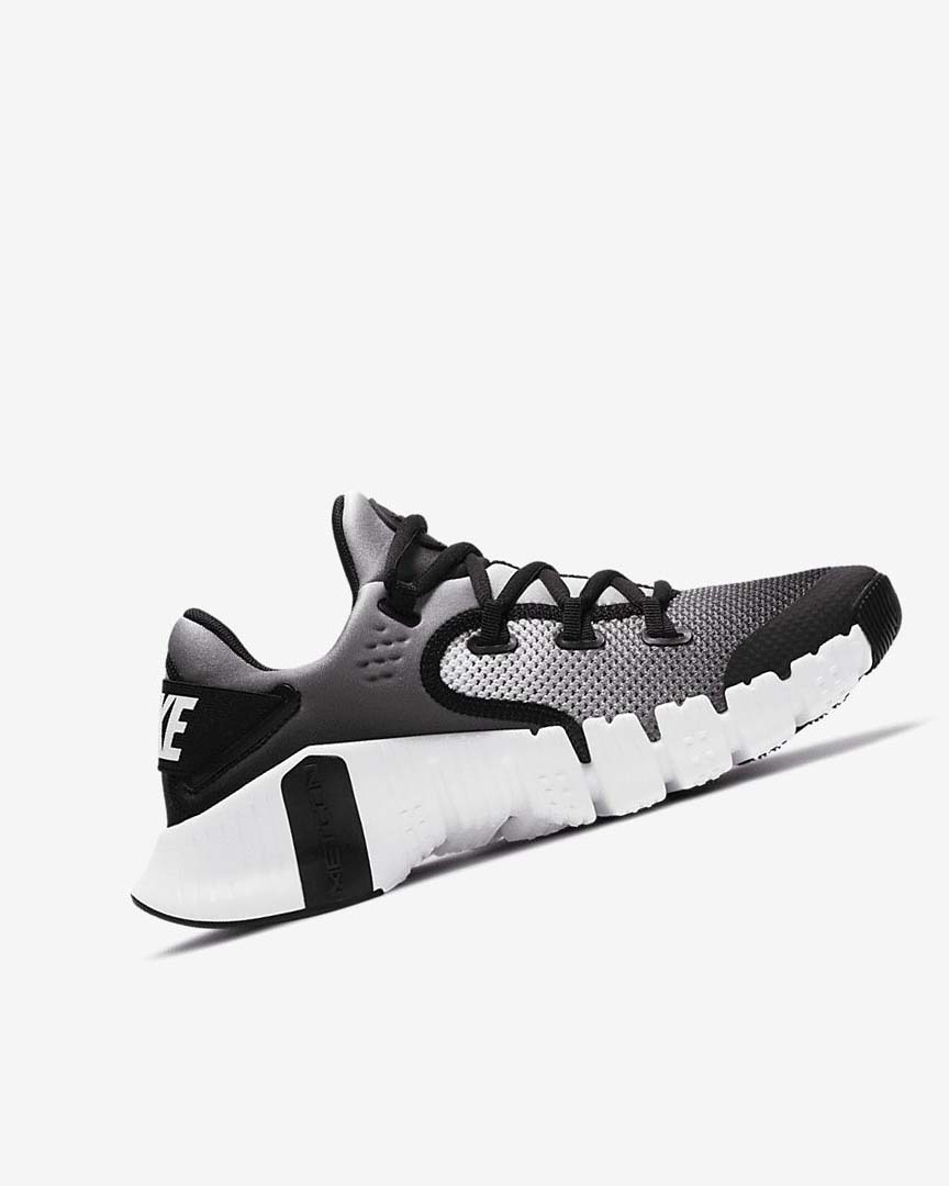 White / Black Nike Free Metcon 4 Women's Training Shoes | CA_2838