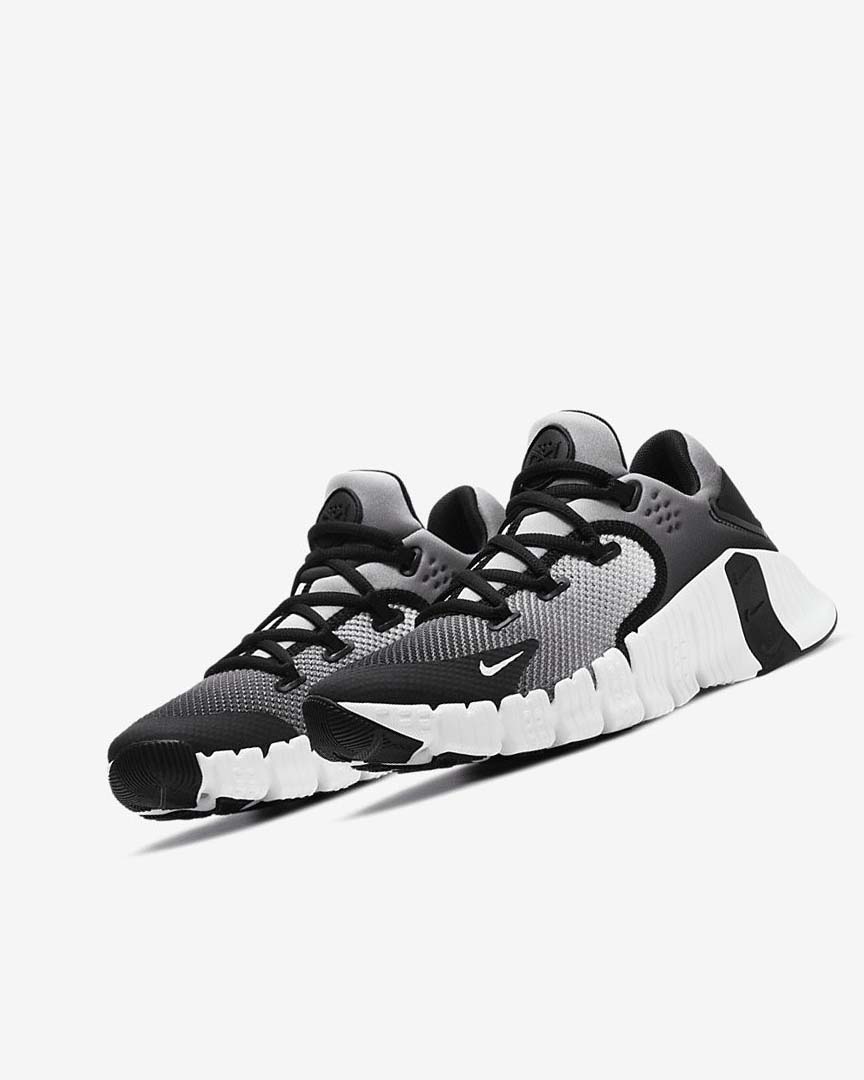 White / Black Nike Free Metcon 4 Women's Training Shoes | CA_2838
