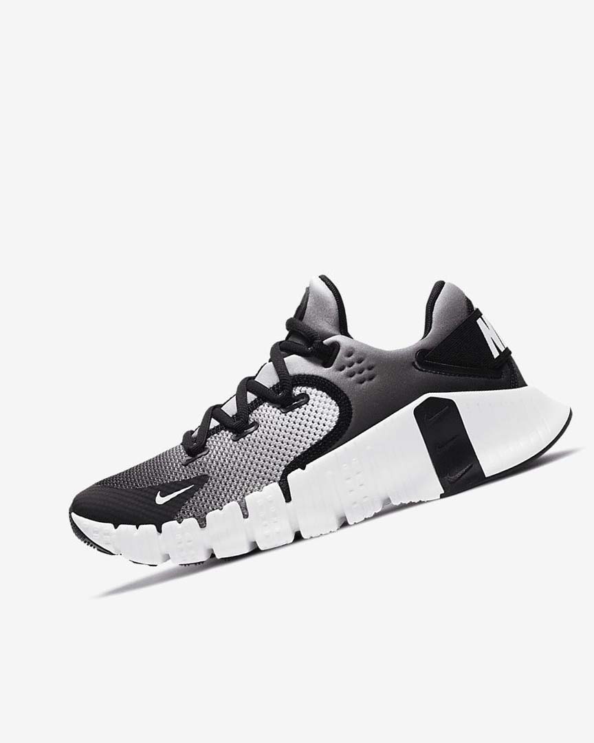 White / Black Nike Free Metcon 4 Women\'s Training Shoes | CA_2838
