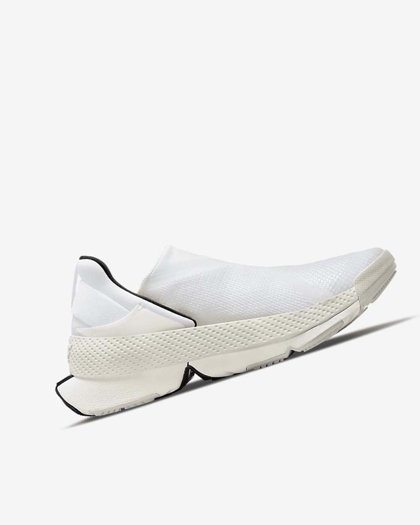 White / Black Nike Go FlyEase Women's Sneakers | CA_2592