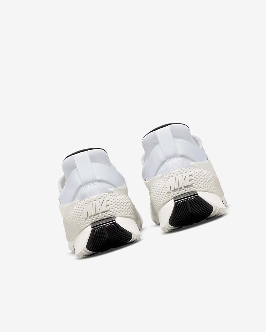 White / Black Nike Go FlyEase Women's Sneakers | CA_2592