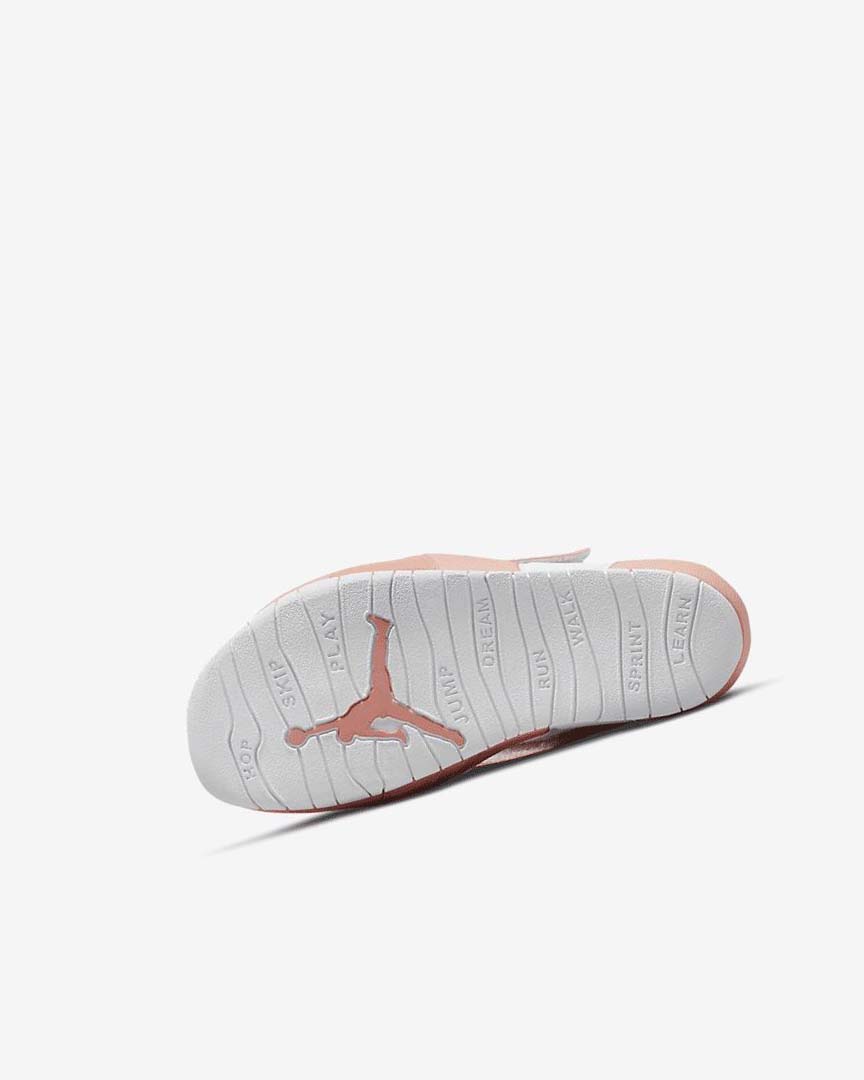 White / Black Nike Jordan Flare Boys' Shoes | CA_3110