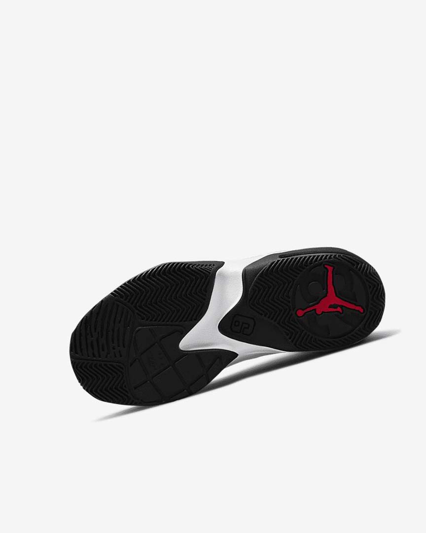 White / Black Nike Jordan Max Aura 3 Boys' Basketball Shoes | CA_4762