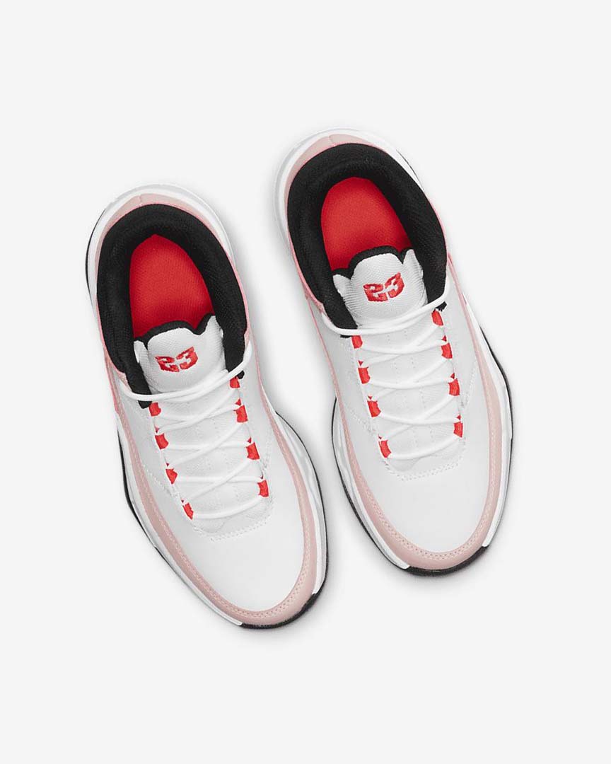 White / Black Nike Jordan Max Aura 3 Boys' Basketball Shoes | CA_4762
