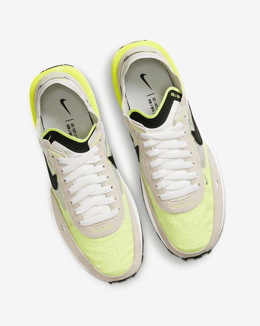 White / Black Nike Waffle One Women's Sneakers | CA_5539