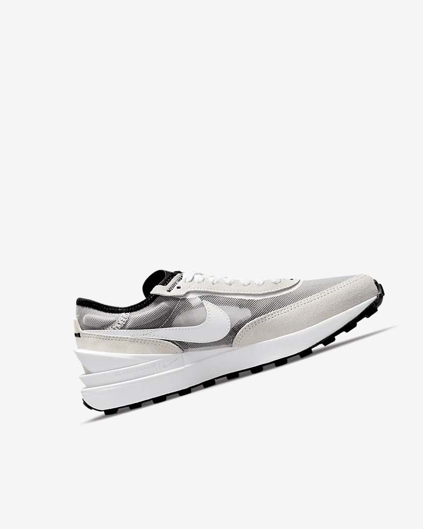 White / Black / Orange / White Nike Waffle One Boys' Sneakers | CA_2249