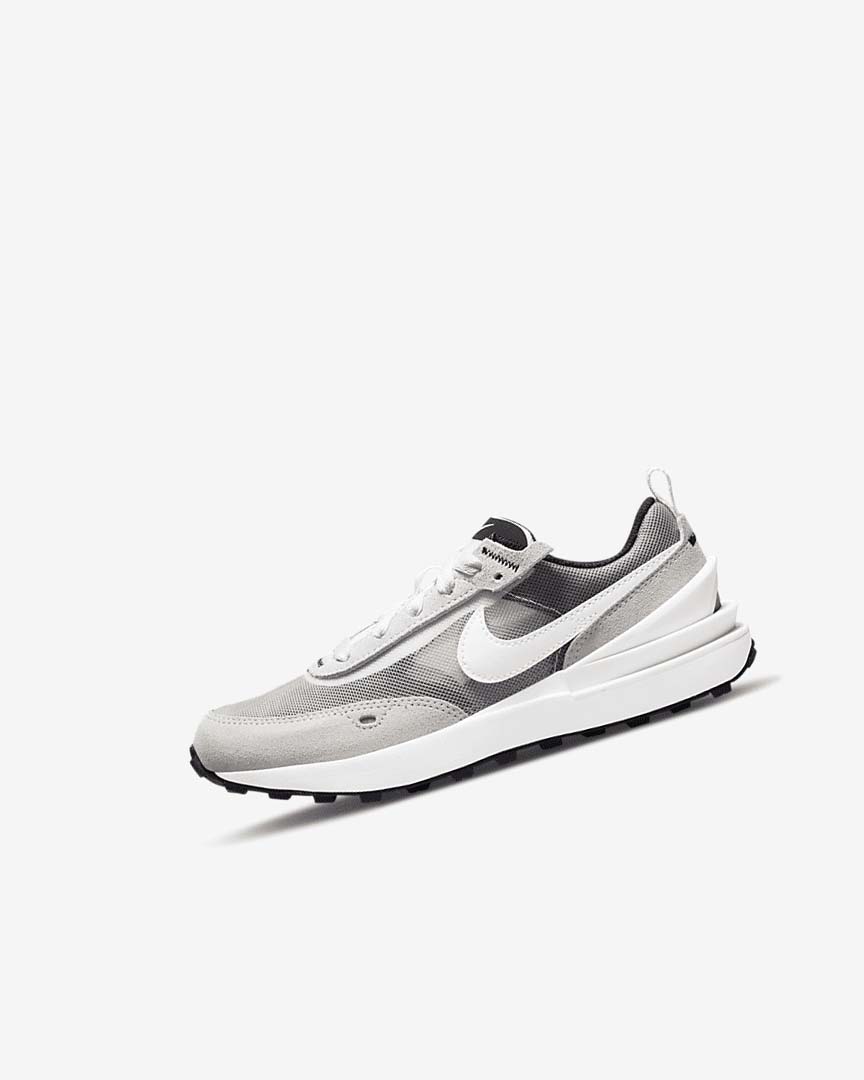 White / Black / Orange / White Nike Waffle One Girls\' Sneakers | CA_2327