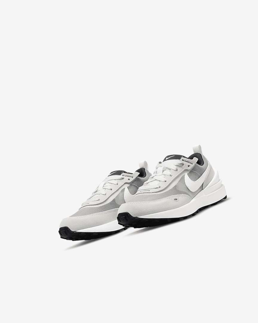 White / Black / Orange / White Nike Waffle One Boys' Sneakers | CA_2704