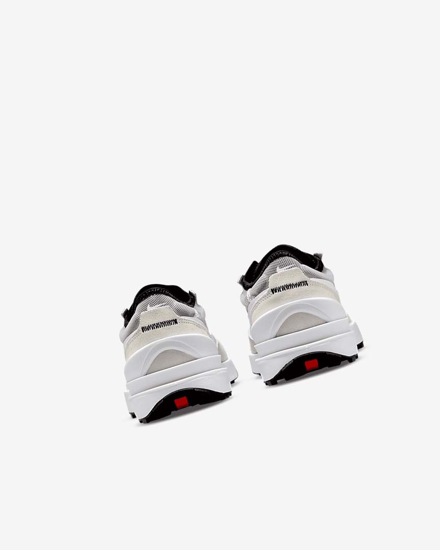 White / Black / Orange / White Nike Waffle One Girls' Sneakers | CA_2839